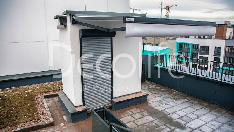 Awnings G100 for industrial facilities - 