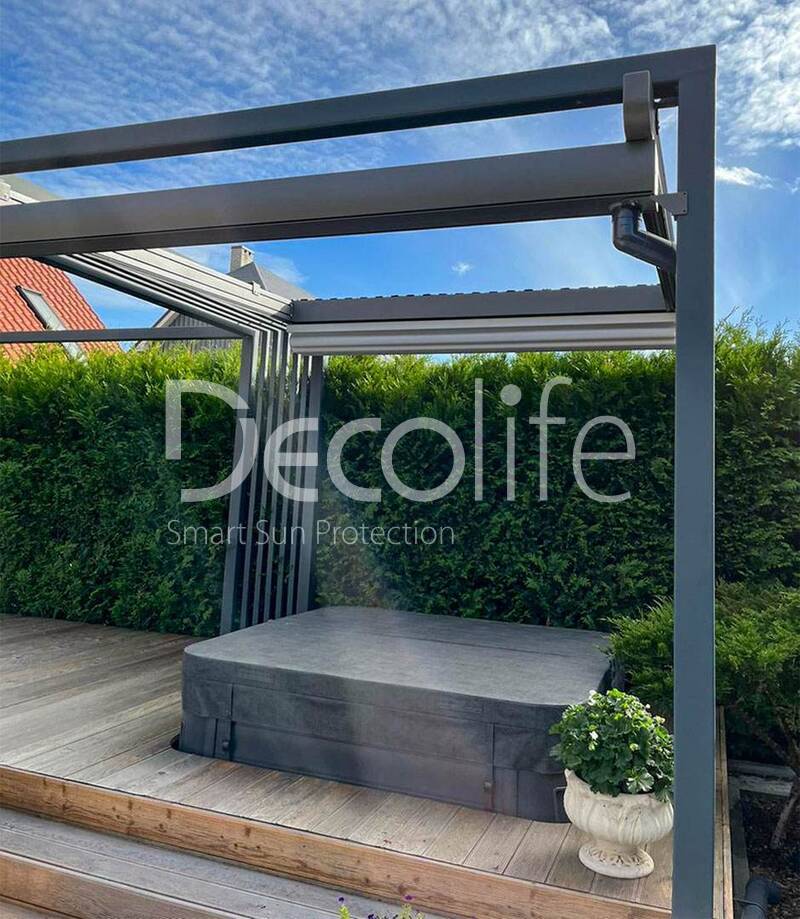 Pergola Decolife Vario, implemented by our partner LLC ''European Sun Protection Systems'' - 