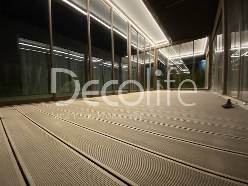 Pergolas Decolife Bioclimatic B500, B600 - implemented by our partner ''Lux Terras'' - 