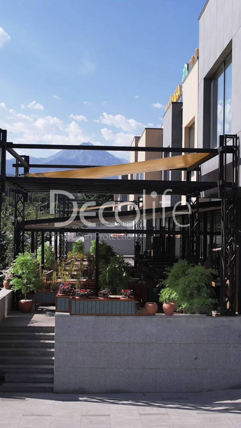 Tent pergola Decolife, implemented by our partner ''TENT VERTEX'' - 