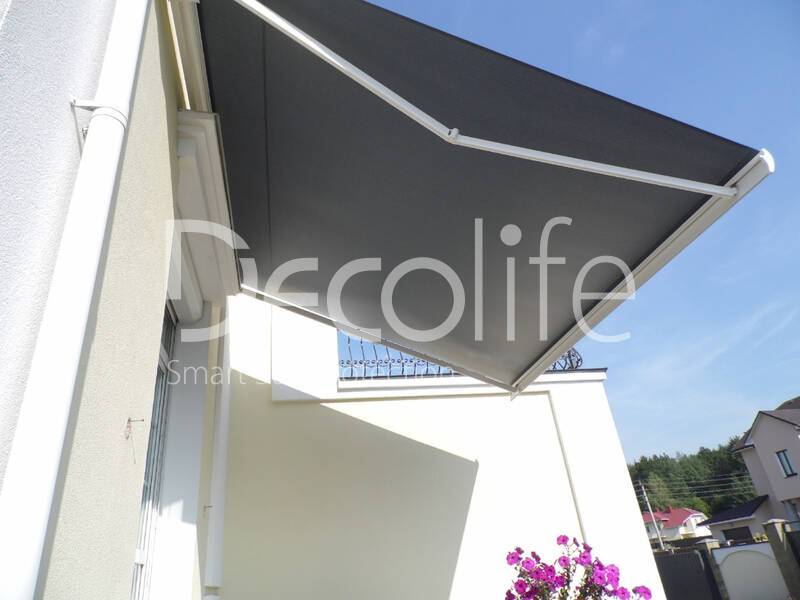 Awning Decolife SemiCassette for home - 