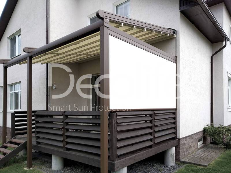 Pergola Decolife Basic Light + Vertical system Decolife Zip - 