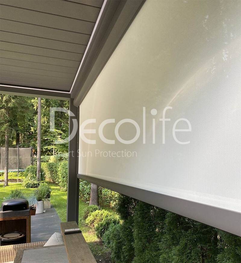 Pergola Decolife Bioclimatic B700, implemented by our partner ''Lux Terras'' - 