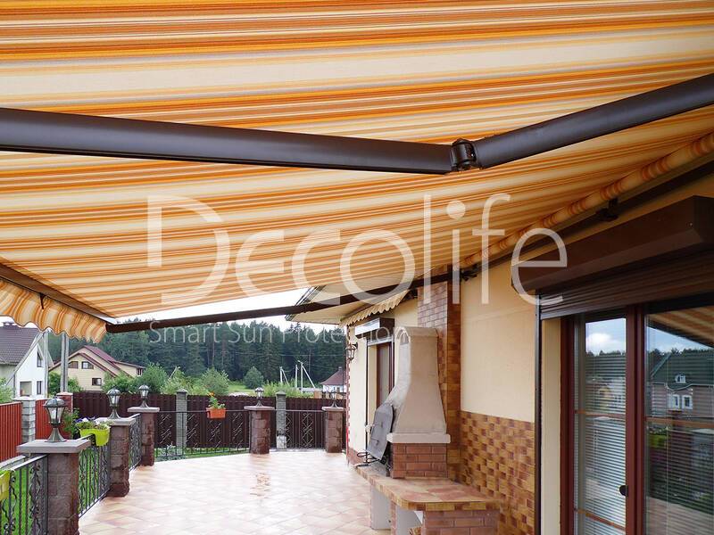 Decolife Open awning for back porch - 