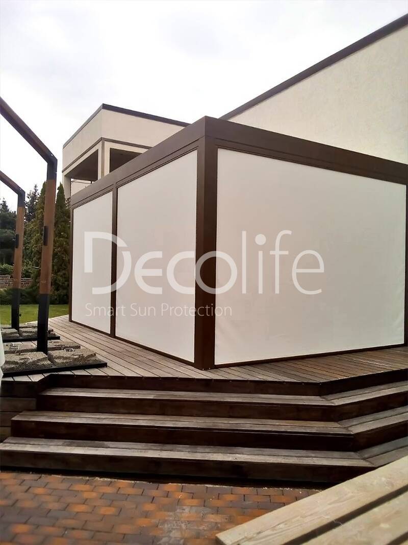 Pergola Decolife Bioclimatic + Zip - 