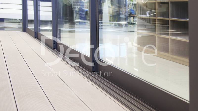 Sliding glazing Decolife S500 - 