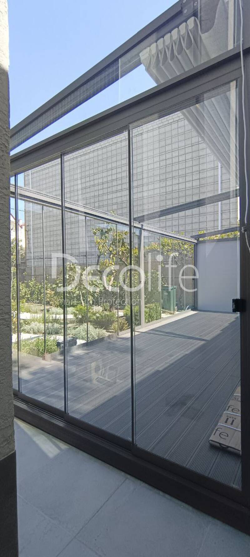 Pergola Decolife Solo Basic + Sliding glazing S200 - 