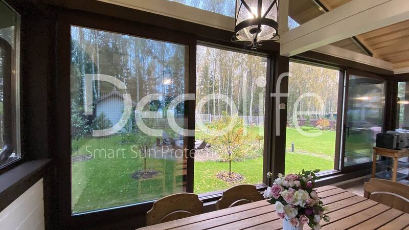 Panoramic sliding doors Decolife HS, implemented by our partner ''Lux Terras'' - 