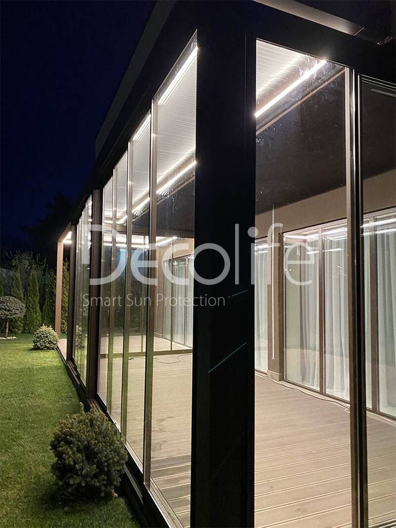 Pergolas Decolife Bioclimatic B500, B600 - implemented by our partner ''Lux Terras'' - 