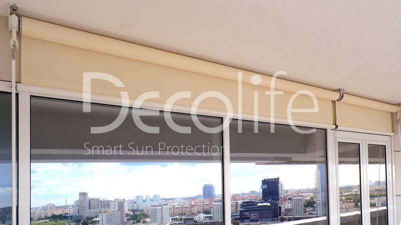 Roller blinds Screen XL Decolife - 