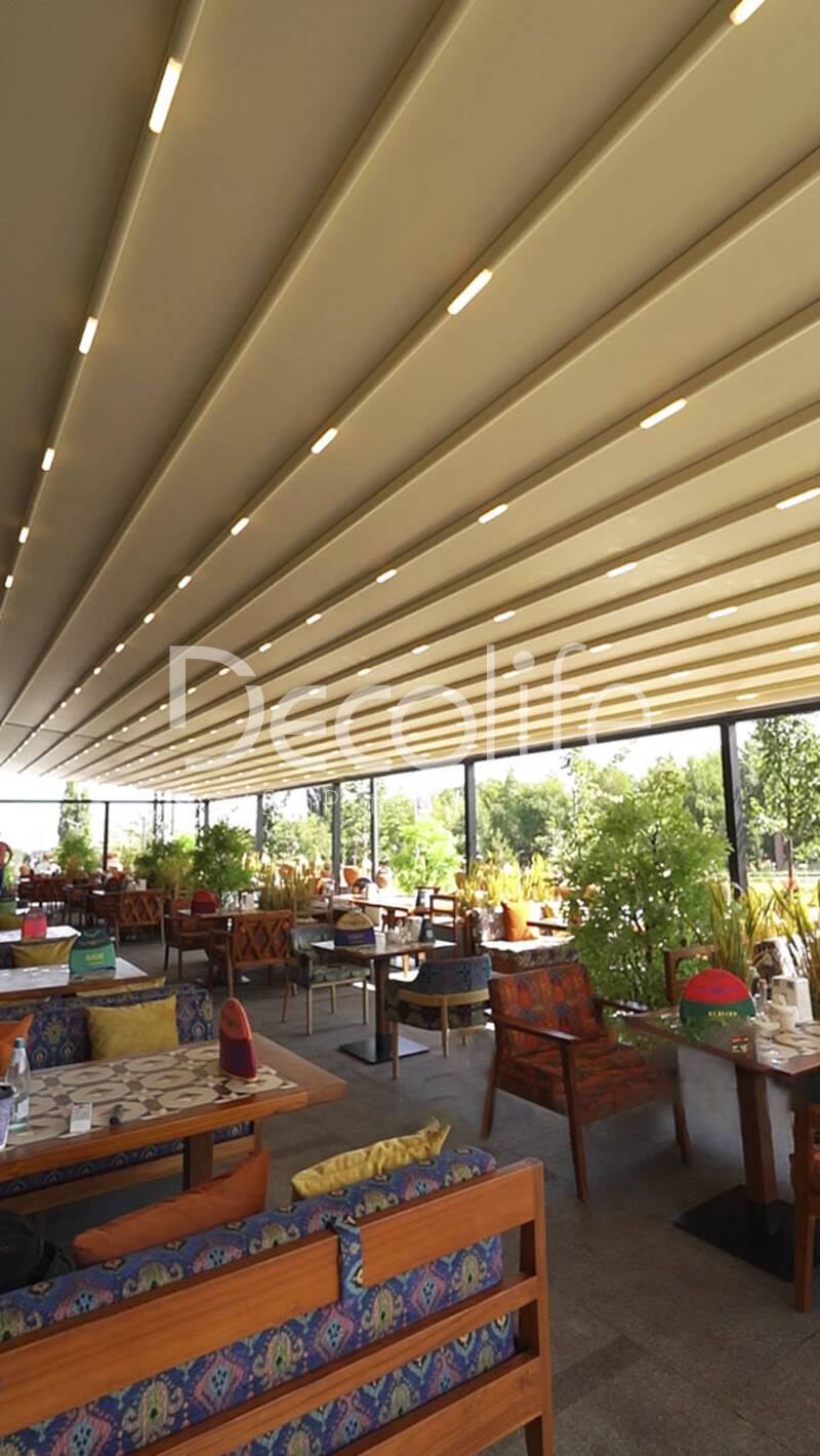 Tent pergola Decolife, implemented by our partner ''TENT VERTEX'' - 