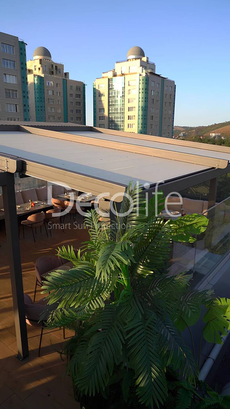 Tent pergola Decolife, implemented by our partner ''TENT VERTEX'' - 