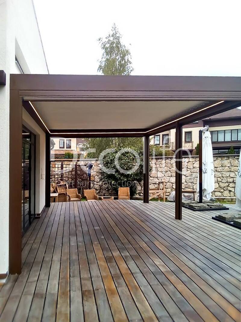 Pergola Decolife Bioclimatic + Zip - 