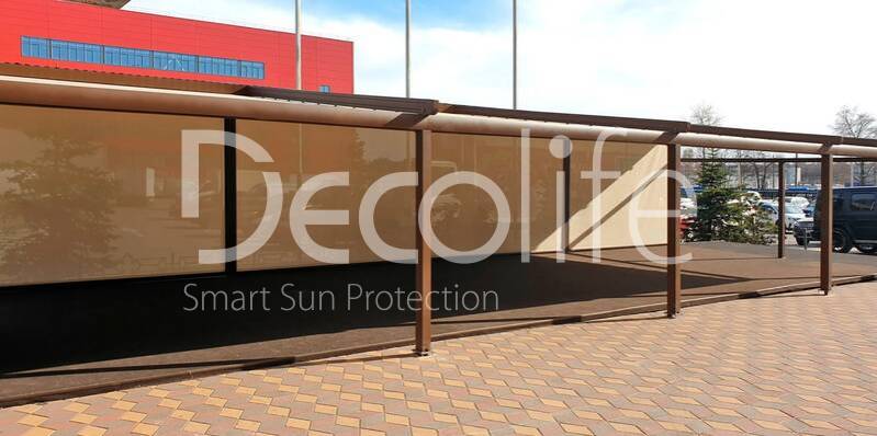 Awning pergola Decolife + Zip systems - 