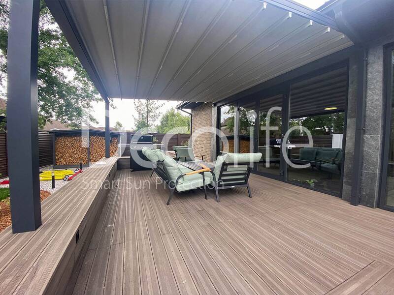 Awning perola Decolife, - implemented by our partner ''Lux Terras'' - 