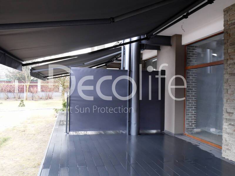 Decolife Open awnings and Zip vertical awning - 