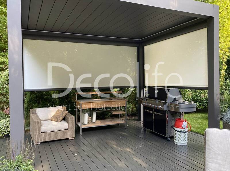 Pergola Decolife Bioclimatic B700, implemented by our partner ''Lux Terras'' - 