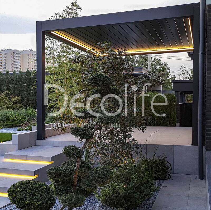 Pergolas Decolife Bioclimatic B700, B500 - 