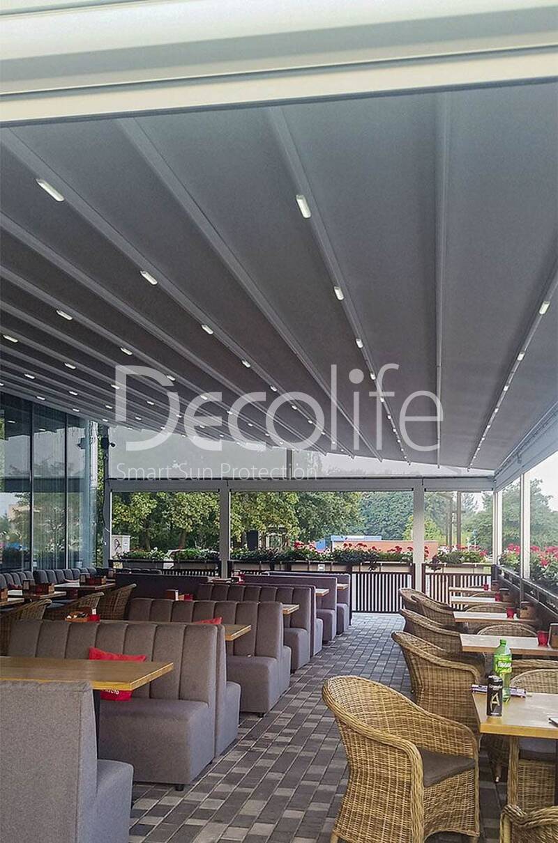 Awning pergola Decolife + Zip 100 - 