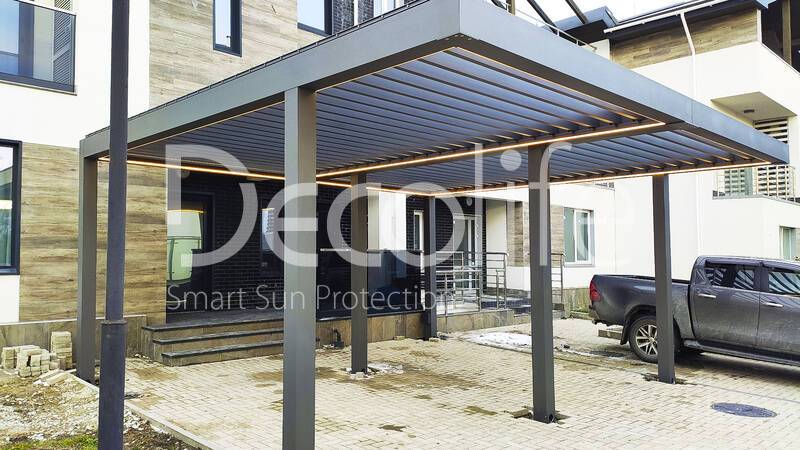 Pergola Decolife B300-22P Bioclimatic - 