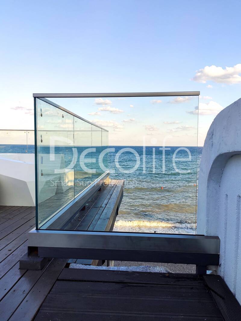 Glass railing Decolife B50 - 