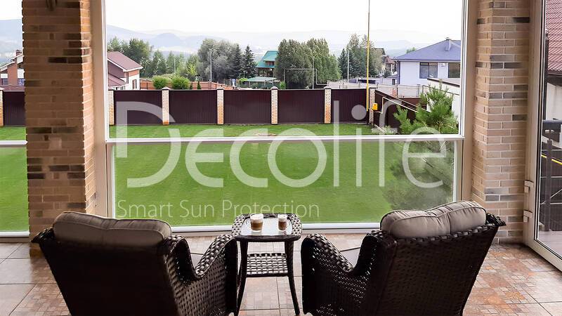 Guillotine glazing Decolife W500 - 