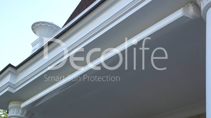 Cassette awning Decolife G500 for a country house - 