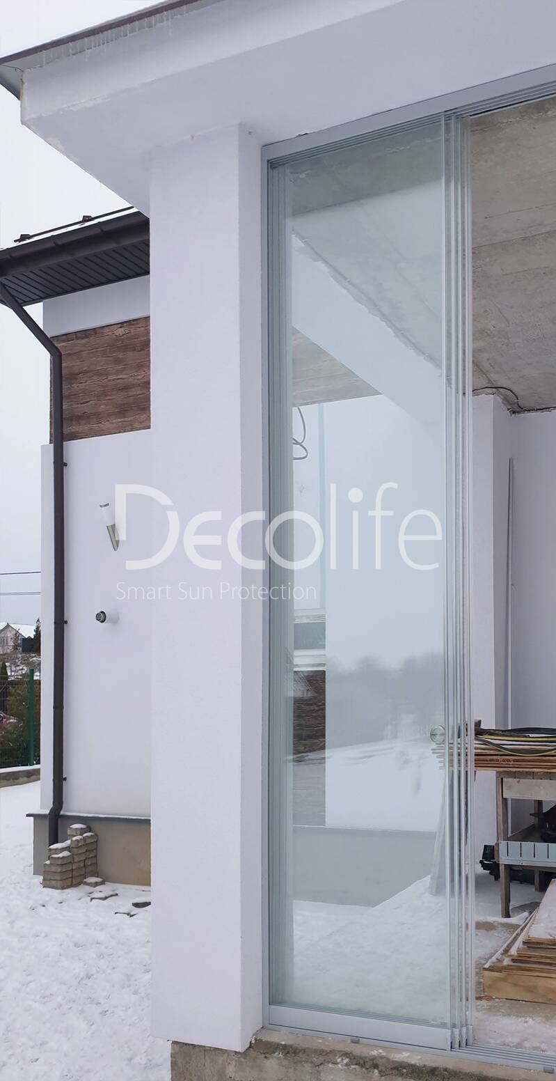 Sliding frameless glazing Decolife S100 - 