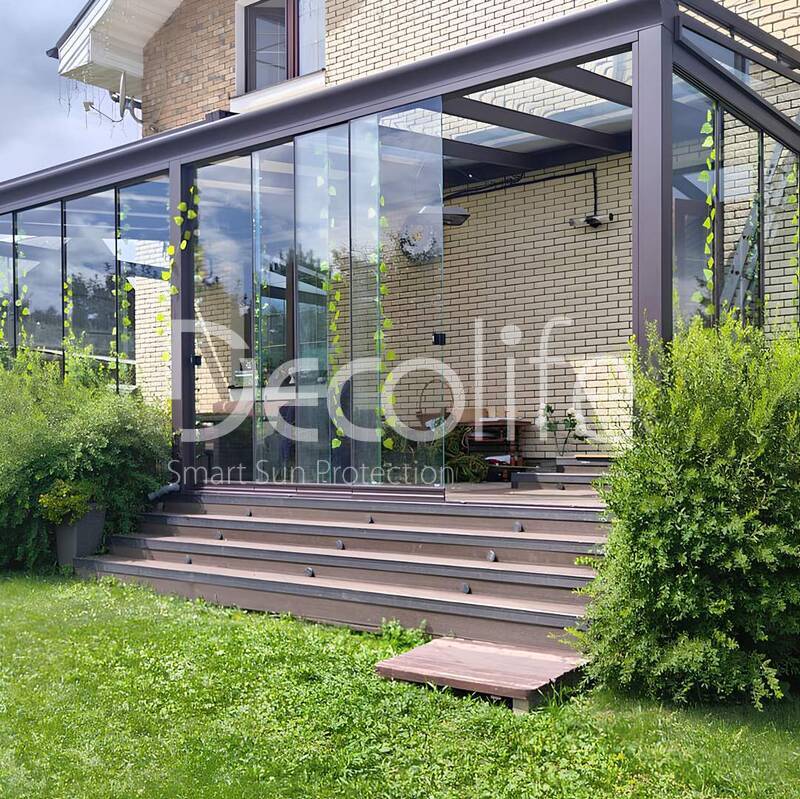 Winter garden + Sliding glazing Decolife S150 - 