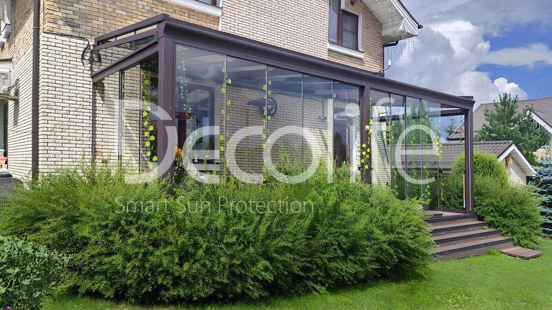 Winter garden + Sliding glazing Decolife S150 - 